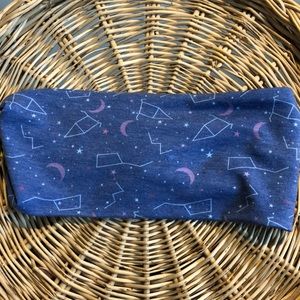 Constellation crescent moon headband